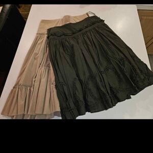 Lot of 2 European Skirts Size 8 NWOT. Purchased in Madrid, Spain